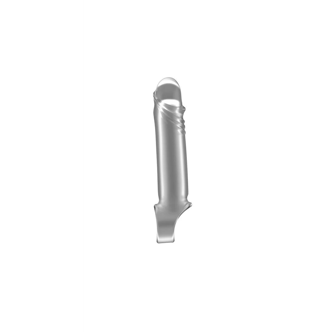 Gaine pénienne avec anneau pour les testicules, extension pénienne élastique – Image 5