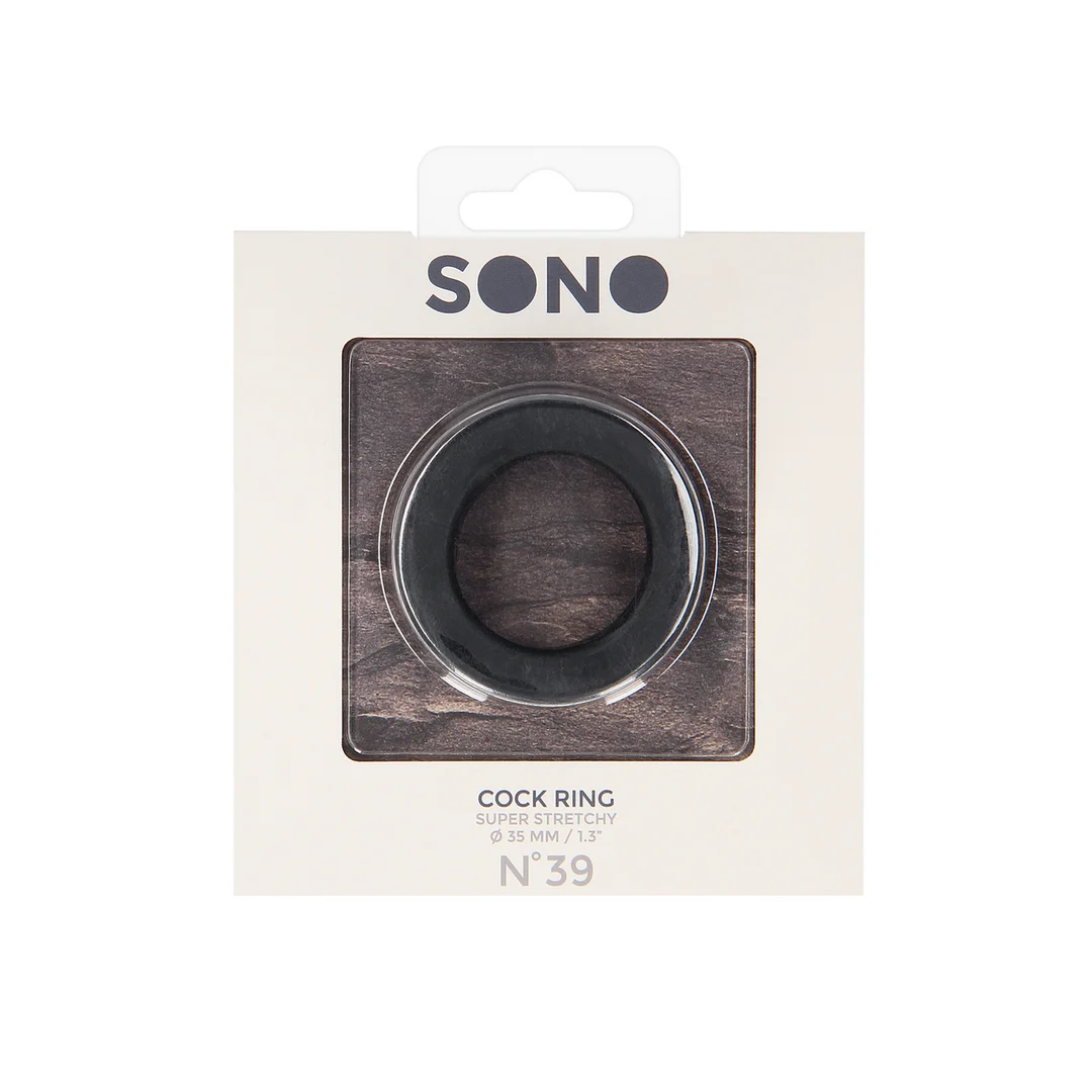 SON039BLK_1_1 Sono by Shots No.39 anneau pénien – Image 1