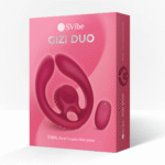 GIZI Duo stimulateur double pour couple bordeaux