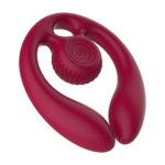 GIZI Duo stimulateur double pour couple bordeaux – Image 5