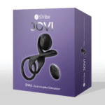JOVI Dual Couples Ring Stimulator noir