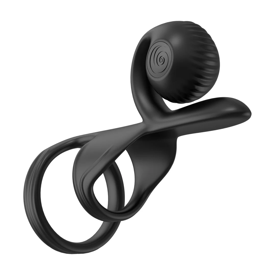JOVI Dual Couples Ring Stimulator noir – Image 6