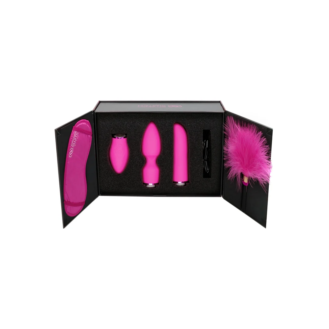 Vibromasseur Switch by Shots Pleasure Kit #4 avec embouts interchangeables – Image 3