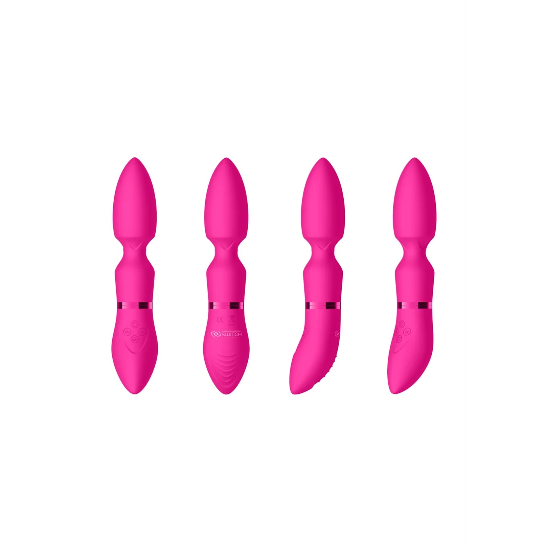 Vibromasseur Switch by Shots Pleasure Kit #4 avec embouts interchangeables – Image 5