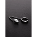 Anneau pénien Donut C avec œuf anal Steel by Shots – Image 6