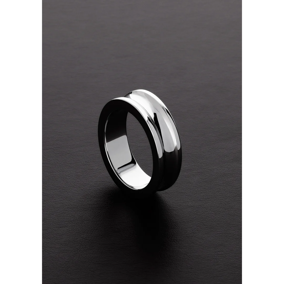 Anneau pénien sans vibrations à bords intérieurs arrondis – 0,6 x 1,8 / 15 x 45 mm – Image 4