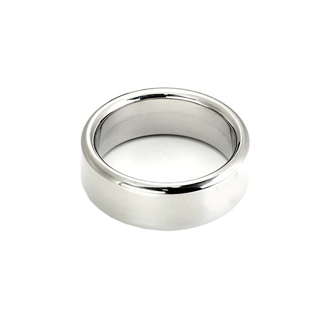 Anneau pénien sans vibrations en acier lourd – 0,8 x 2 / 20 x 50 mm – Image 7