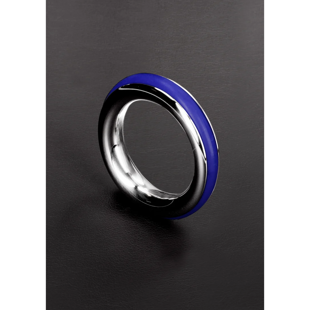 Anneau pénien sans vibrations avec insert en silicone – 1,6 / 40mm – Image 6