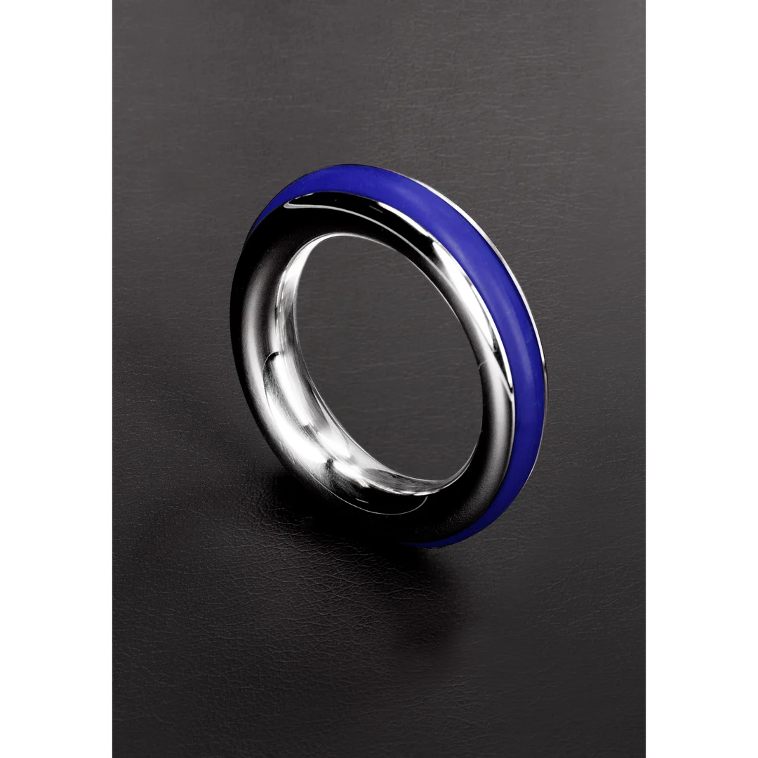 Anneau pénien sans vibrations avec insert en silicone – 1,6 / 40mm – Image 18