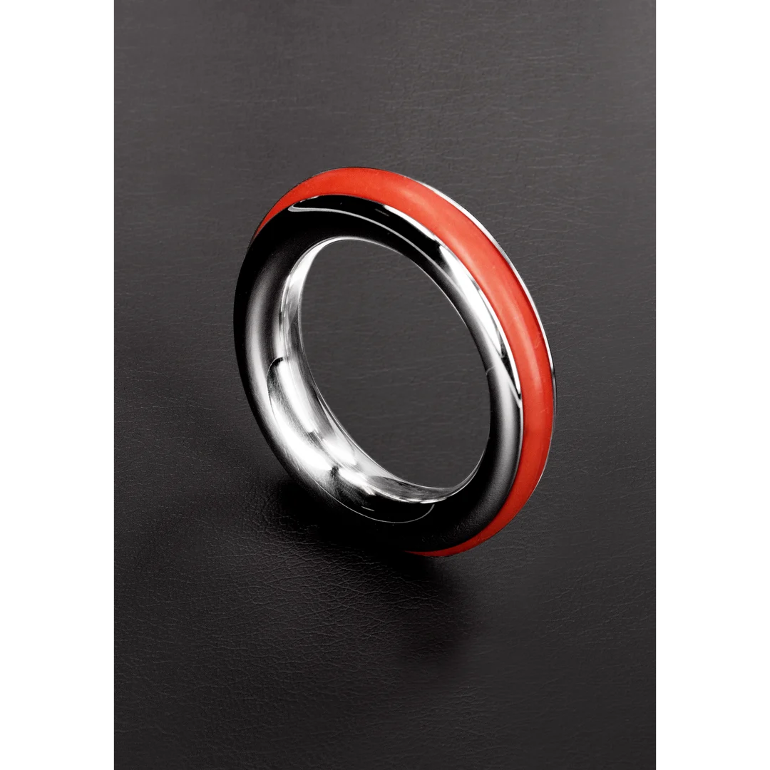 Anneau pénien sans vibrations avec insert en silicone – 1,6 / 40mm – Image 21