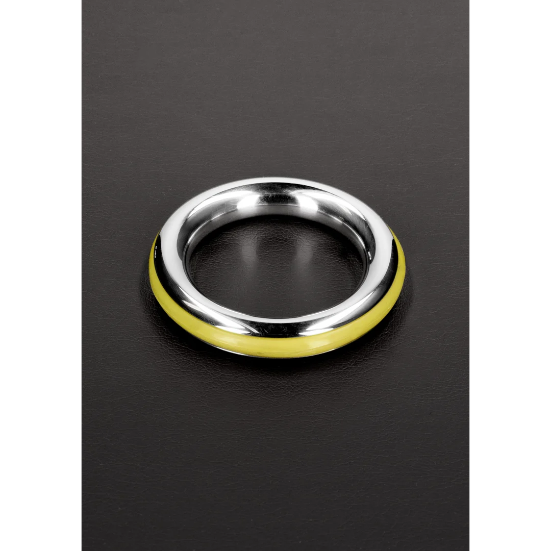 Anneau pénien sans vibrations avec insert en silicone – 1,6 / 40mm – Image 23