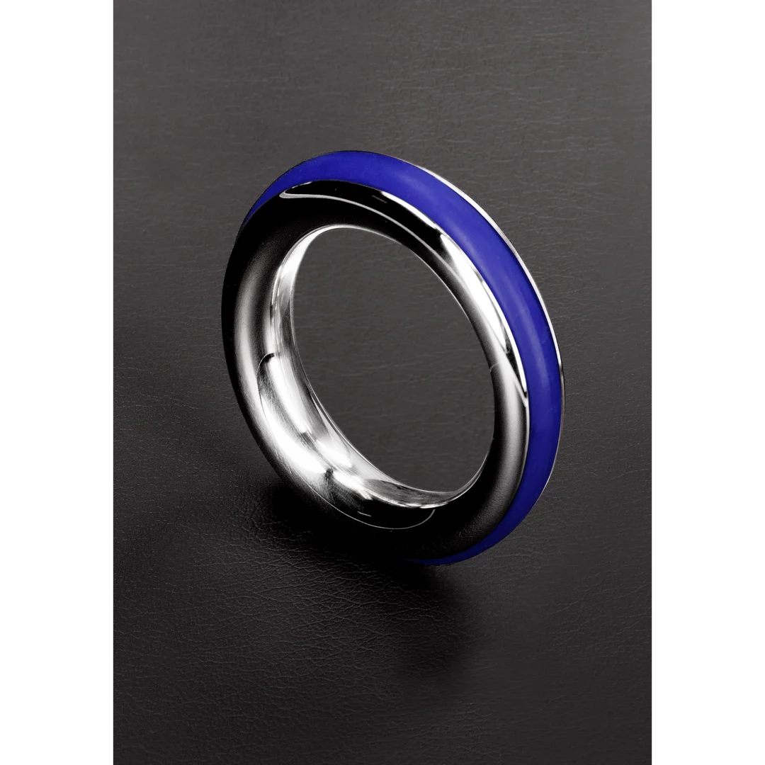 Anneau pénien sans vibrations avec insert en silicone – 1,6 / 40mm – Image 30