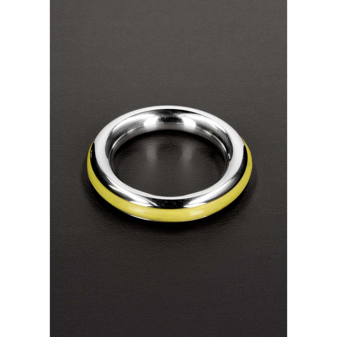 Anneau pénien sans vibrations avec insert en silicone – 1,6 / 40mm – Image 35