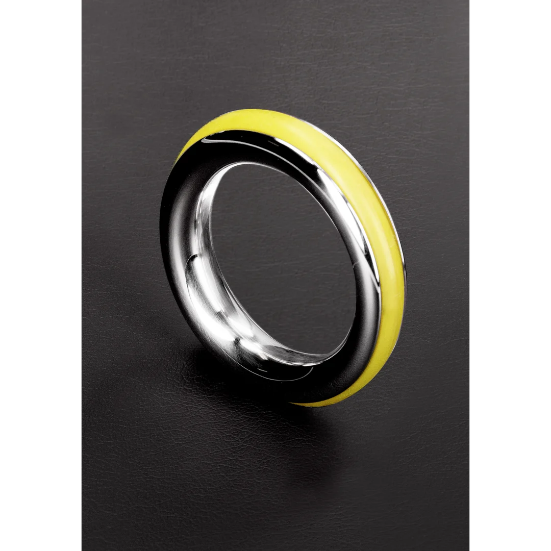 Anneau pénien sans vibrations avec insert en silicone – 1,6 / 40mm – Image 36