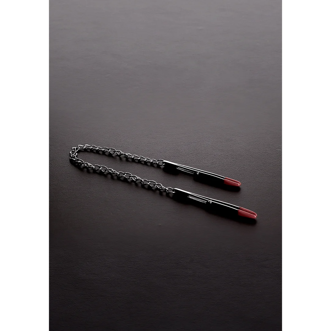 Pinces à tétons BDSM avec pression réglable – Deluxe Forceps Clamp – Image 2