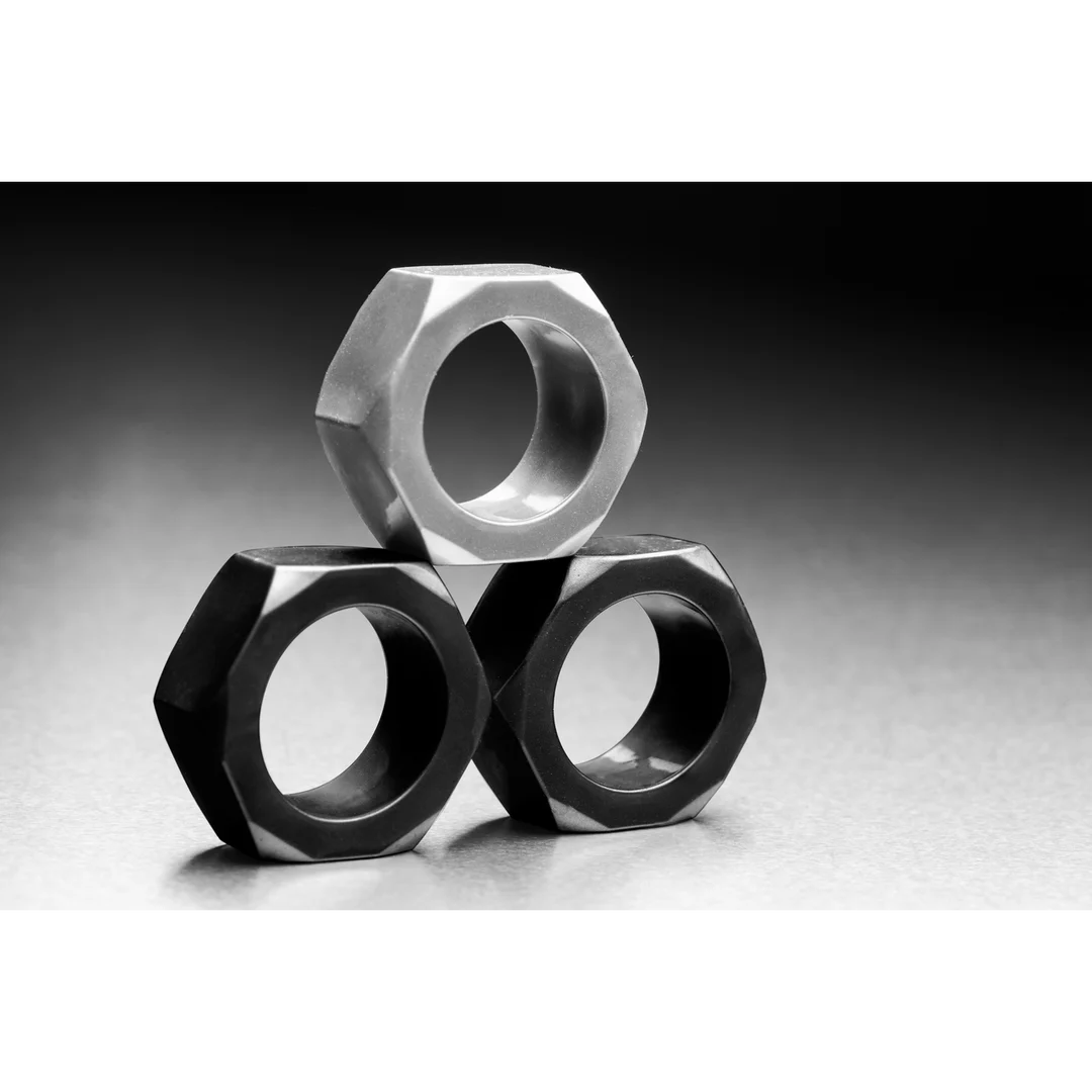 Anneau pénien en silicone Cock Nuts – Image 5