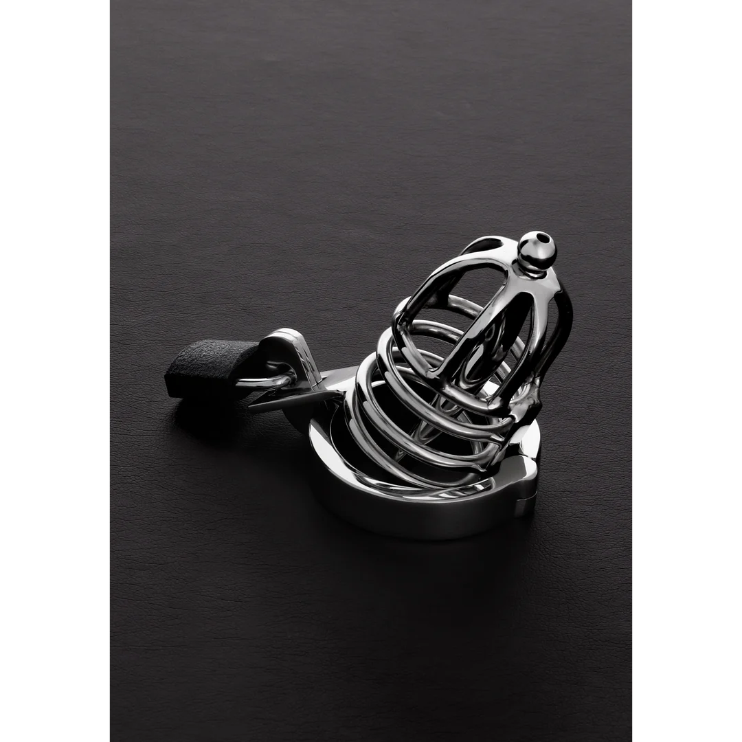 Cage de chasteté Attica en acier inoxydable – Image 3