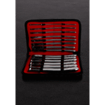 Set de dilatateurs en acier inoxydable Steel by Shots, 14 pièces