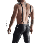 Tenue fétichiste effet mouillé avec détails métalliques pour homme – Regnes Fetish Planet – Image 4