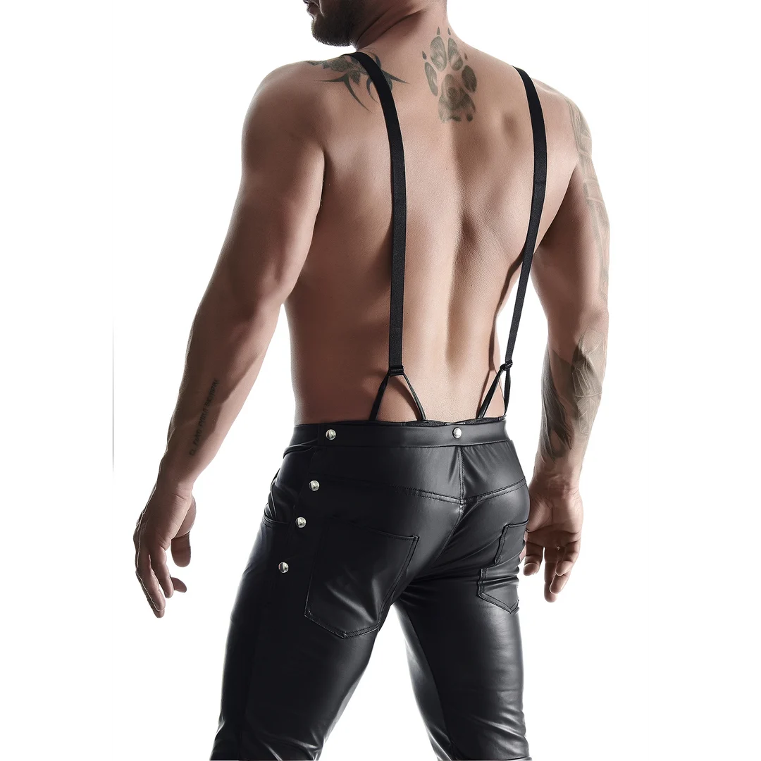 Tenue fétichiste effet mouillé avec détails métalliques pour homme – Regnes Fetish Planet – Image 10