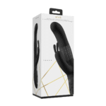 Vibromasseur rabbit – perles rotatives et double stimulation – noir (Izara) VIVE by Shots – Image 2