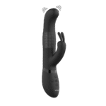 Vibromasseur rabbit – perles rotatives et double stimulation – noir (Izara) VIVE by Shots – Image 5
