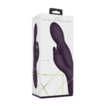 Vibromasseur rabbit, embout rotatif pour le point G à 360° et 10 modes, VIVE by Shots, violet – Image 2