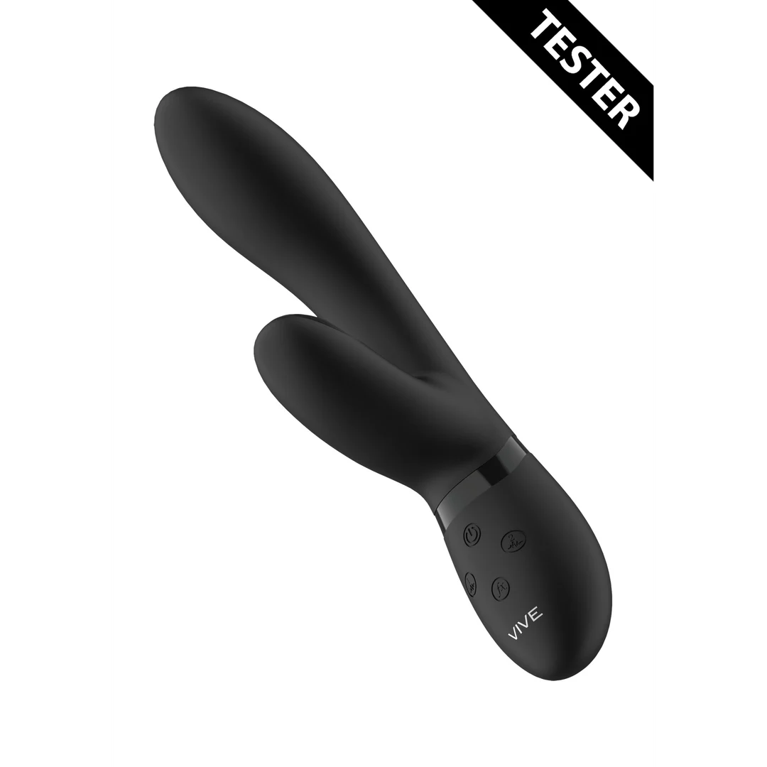 Vibromasseur rabbit : stimulation clitoridienne par ondes pulsées et 10 fonctions : VIVE by Shots rose VIVE by Shots – Image 4