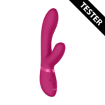 Vibromasseur rabbit : stimulation clitoridienne par ondes pulsées et 10 fonctions : VIVE by Shots rose VIVE by Shots