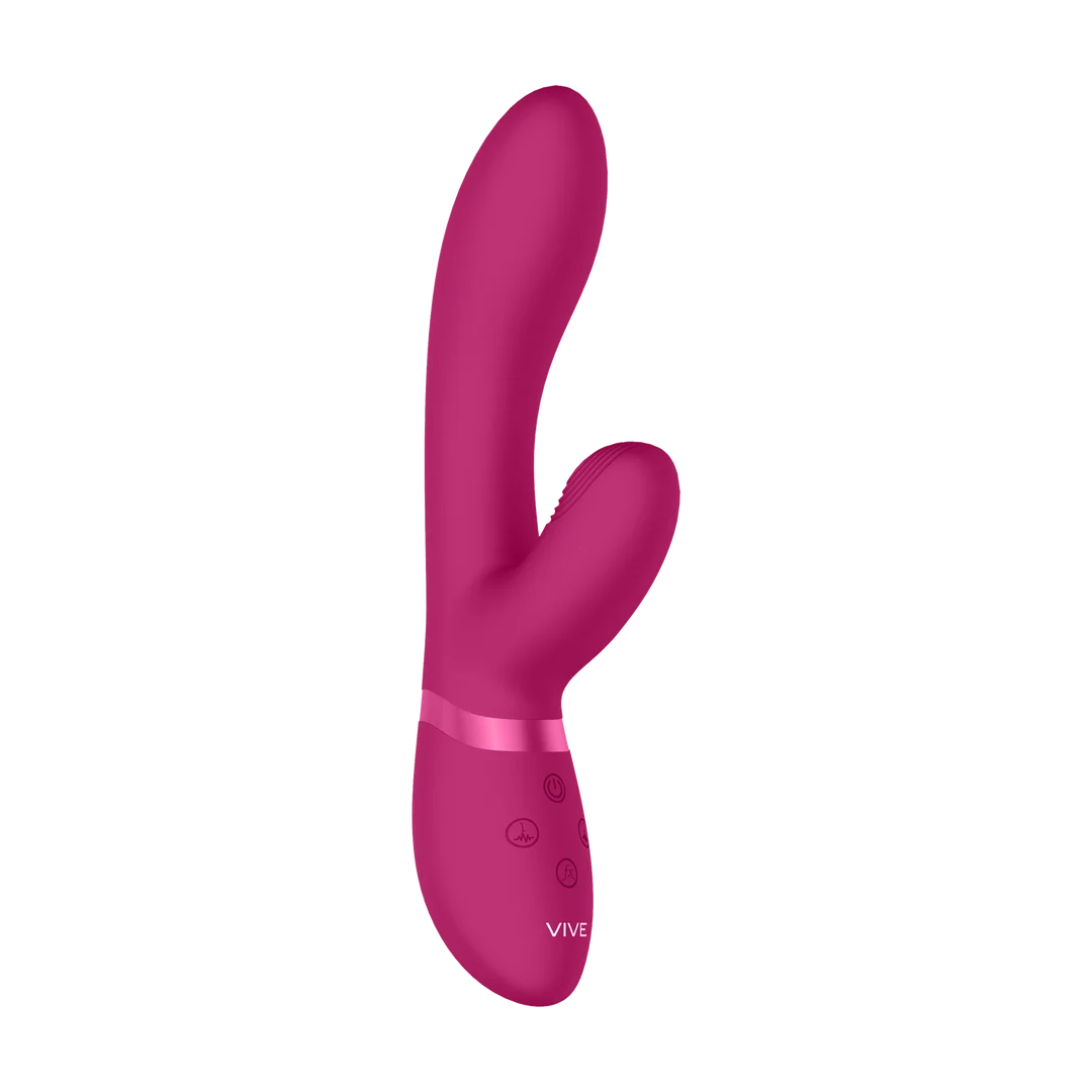 Vibromasseur rabbit : stimulation clitoridienne par ondes pulsées et 10 fonctions : VIVE by Shots rose VIVE by Shots – Image 16