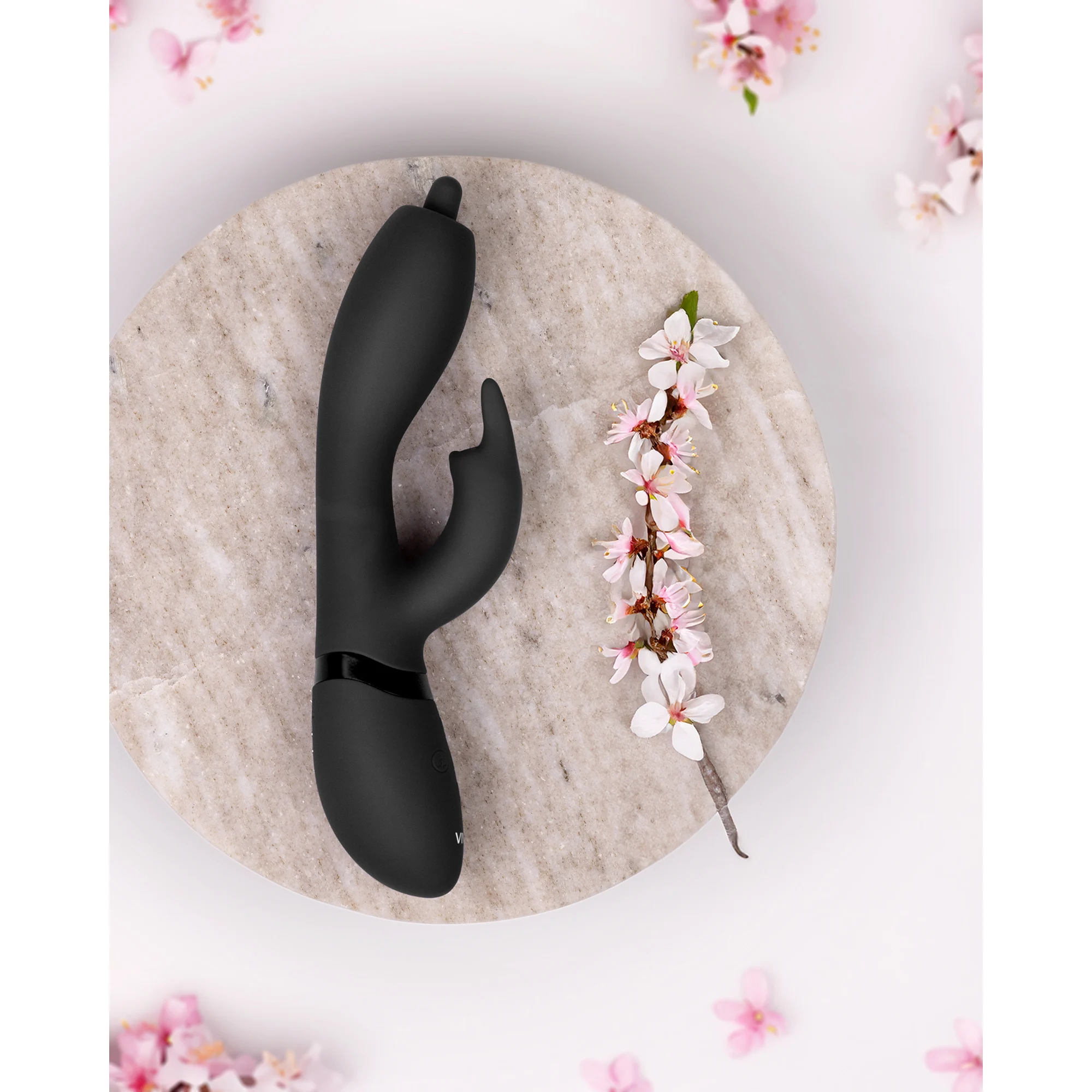Rabbit vibrant avec embout rotatif à 360° pour le point G et stimulation clitoridienne, VIVE by Shots, violet VIVE by Shots – Image 7