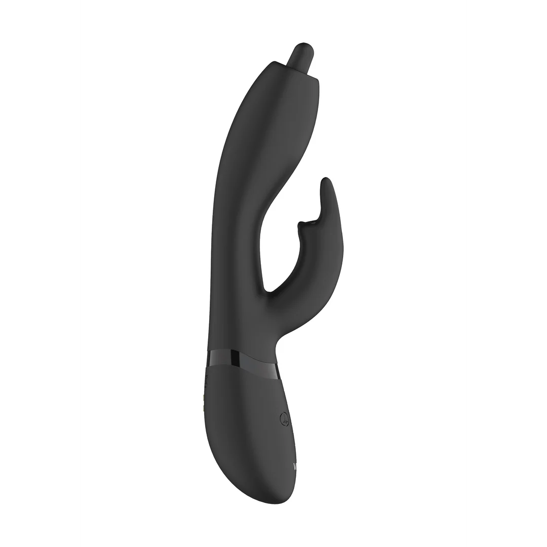 Rabbit vibrant avec embout rotatif à 360° pour le point G et stimulation clitoridienne, VIVE by Shots, violet VIVE by Shots – Image 6