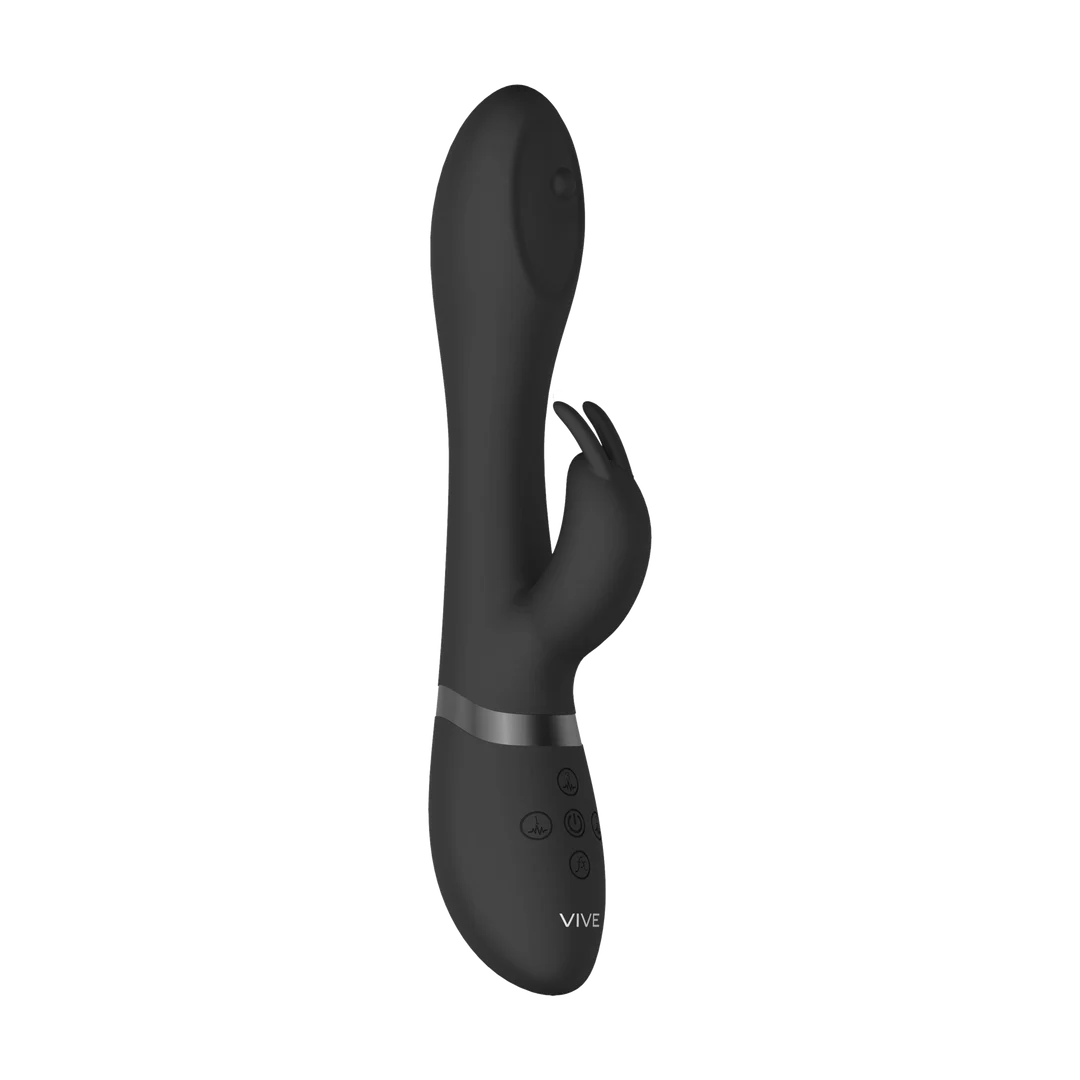 Vibromasseur rabbit à perles rotatives et 10 modes – VIVE Mira, rose VIVE by Shots – Image 10