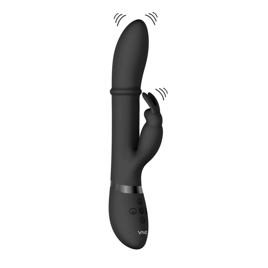 Vibromasseur pour le point G avec anneau intégré – Testeur VIVE by Shots – Image 3
