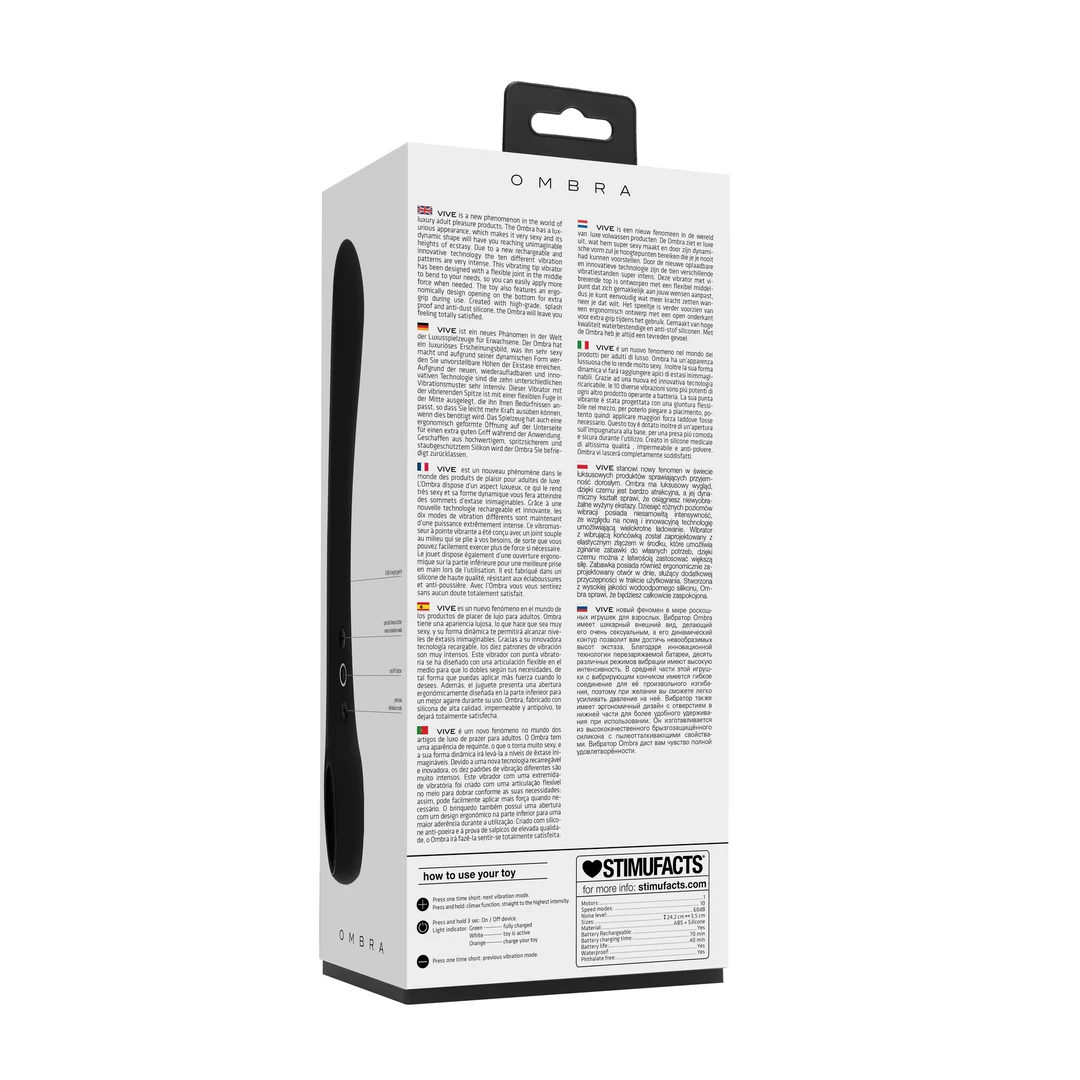 Vibromasseur au design flexible – Testeur VIVE by Shots – Image 9