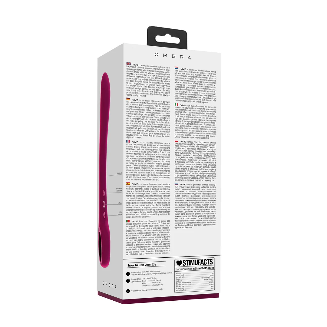 Vibromasseur au design flexible – Testeur VIVE by Shots – Image 3