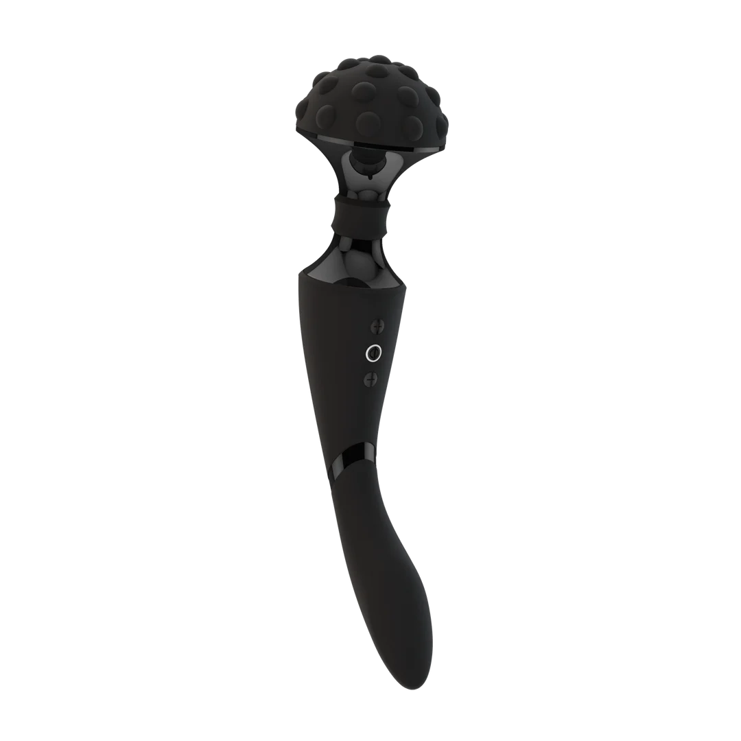 Vibromasseur wand à double moteur et 10 modes, violet VIVE by Shots – Image 4