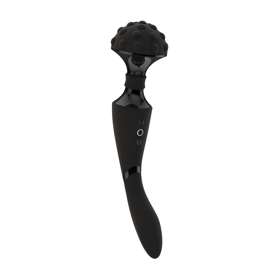 Vibromasseur wand à double moteur et 10 modes, violet VIVE by Shots – Image 6