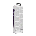 Vibromasseur wand à double moteur et 10 modes, violet VIVE by Shots – Image 9