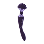Vibromasseur wand à double moteur et 10 modes, violet VIVE by Shots – Image 12