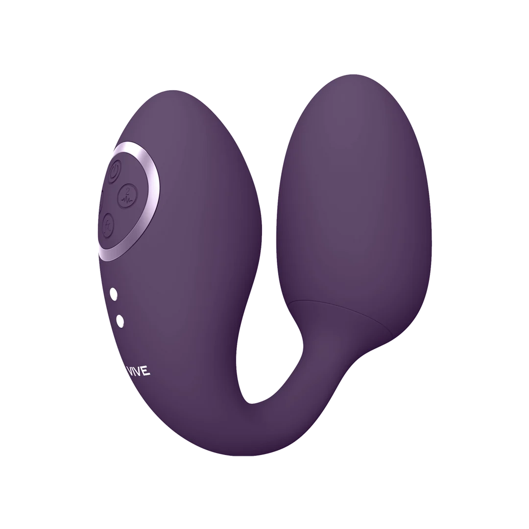Œuf vibrant – stimulation double avec 2 œufs et 10 × 10 modes – VIVE Rose VIVE by Shots – Image 10