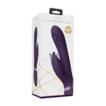 Stimulateur rabbit avec stimulation par ondes pulsées du point G et du clitoris – VIVE Paars VIVE by Shots – Image 8