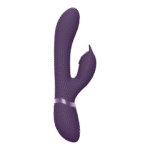 Stimulateur rabbit avec stimulation par ondes pulsées du point G et du clitoris – VIVE Paars VIVE by Shots – Image 9