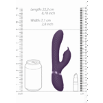 Stimulateur rabbit avec stimulation par ondes pulsées du point G et du clitoris – VIVE Paars VIVE by Shots – Image 13