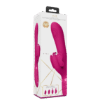 Vibromasseur rabbit – Pulse Wave stimulation du point G et du clitoris – VIVE Etsu violet VIVE by Shots – Image 2