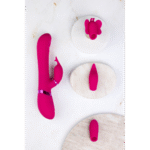 Vibromasseur rabbit – Pulse Wave stimulation du point G et du clitoris – VIVE Etsu violet VIVE by Shots – Image 6