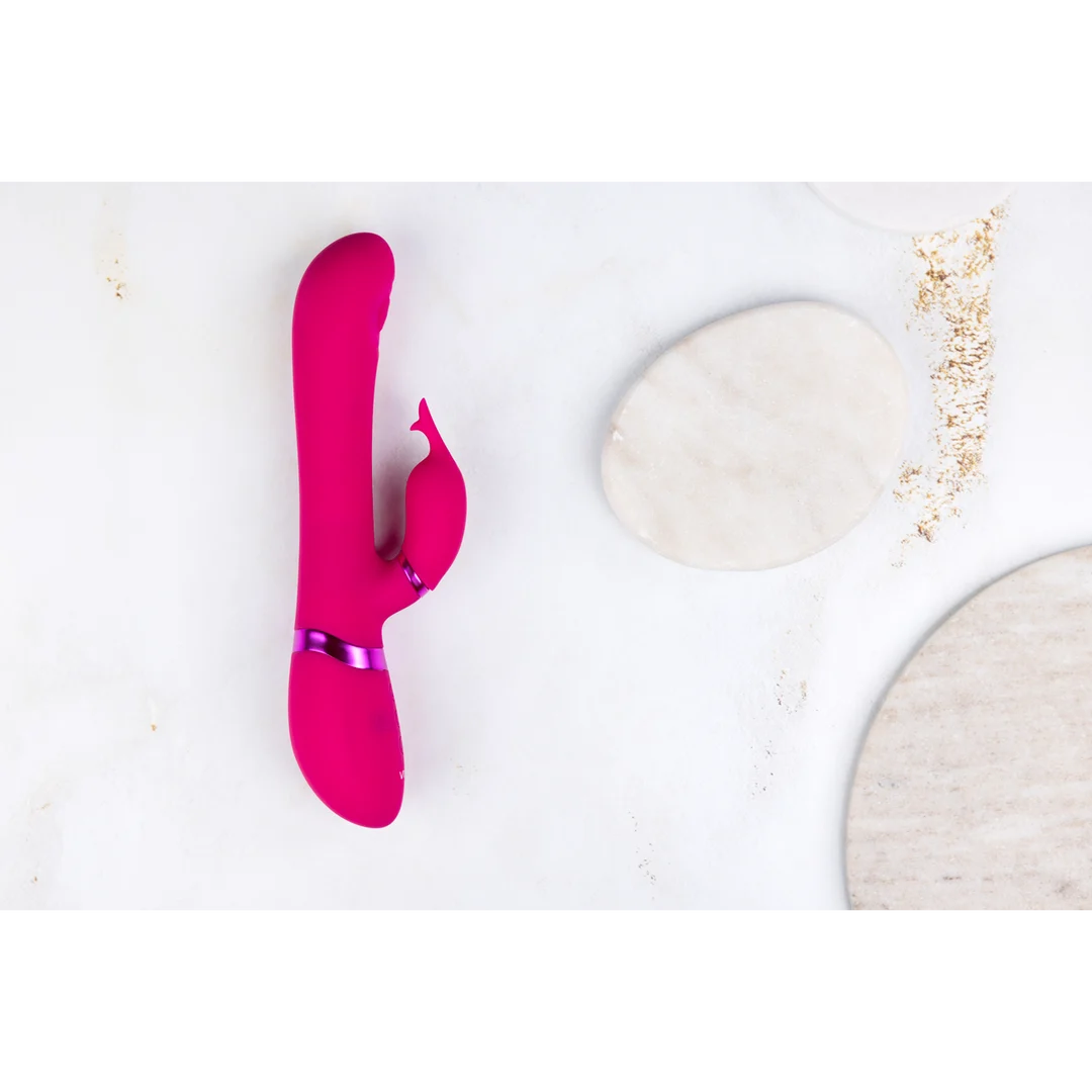 Vibromasseur rabbit – Pulse Wave stimulation du point G et du clitoris – VIVE Etsu violet VIVE by Shots – Image 7