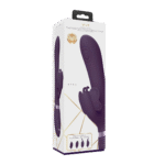 Vibromasseur rabbit – Pulse Wave stimulation du point G et du clitoris – VIVE Etsu violet VIVE by Shots – Image 8