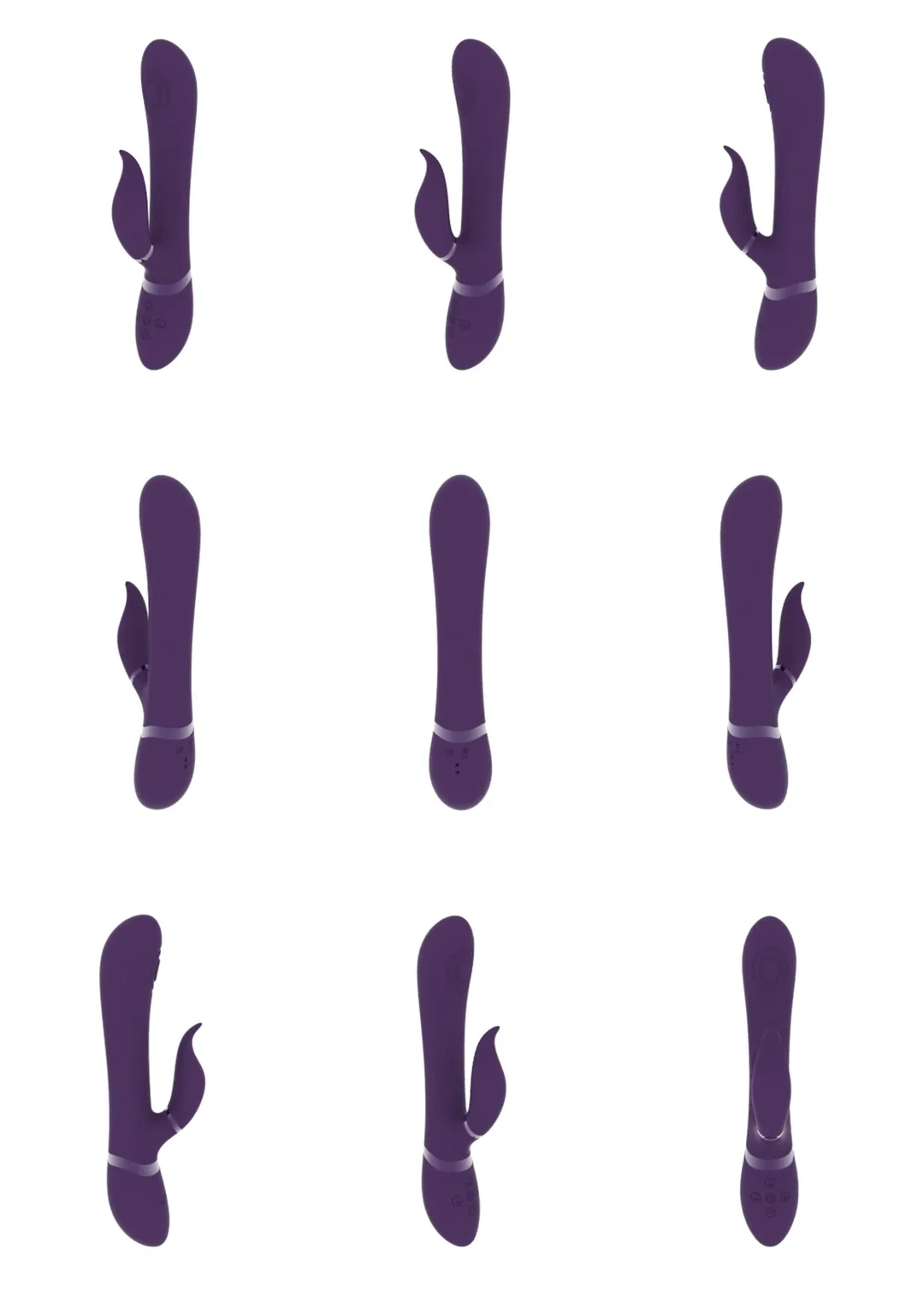 Vibromasseur rabbit – Pulse Wave stimulation du point G et du clitoris – VIVE Etsu violet VIVE by Shots – Image 12