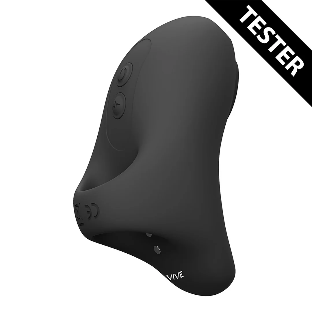 VIVE032BLKTEST_1_1 Vibromasseur pour doigt à 10 fonctions – Hana VIVE by Shots – Image 1
